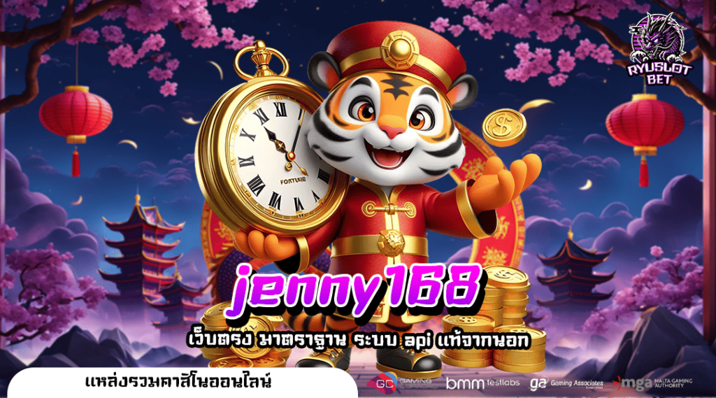 jenny168 ทางเข้าเล่น เว็บตรงจากต่างประเทศ เกมแตกหนัก อัตราจ่ายสูง