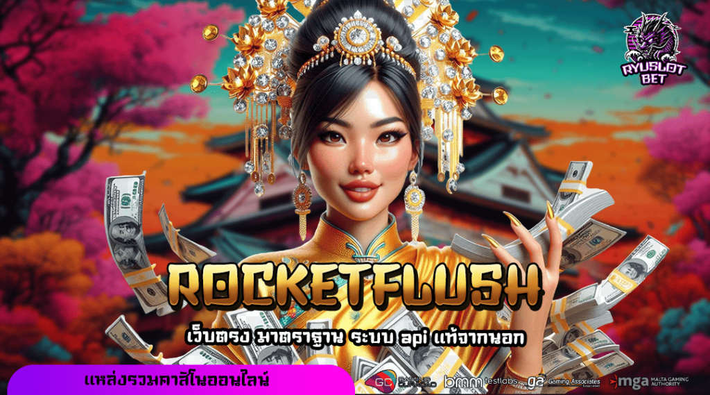 ROCKETFLUSH ทางเข้าเล่น สล็อตเว็บแม่ เล่นง่ายจ่ายจริง มาแรงที่สุด