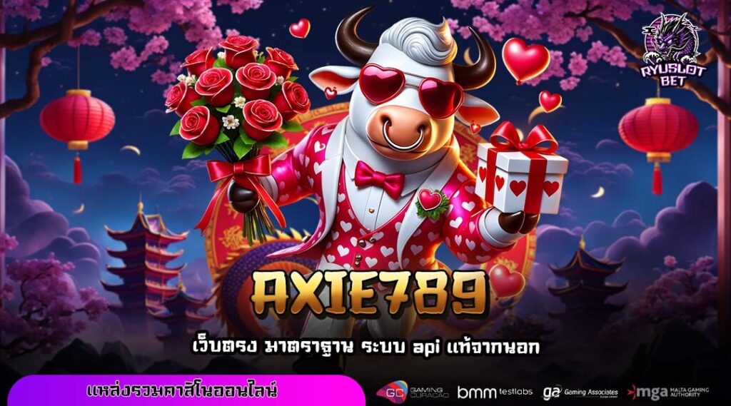AXIE789 ทางเข้าใหญ่ เว็บตรงรวมทุกค่าย เกมสล็อตแท้ นำเข้าถูกต้อง