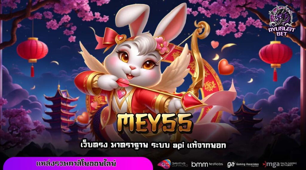 MEY55 ศูนย์รวมเกมทำเงินยอดฮิตแห่งปี บริการครบจบในเว็บเดียว